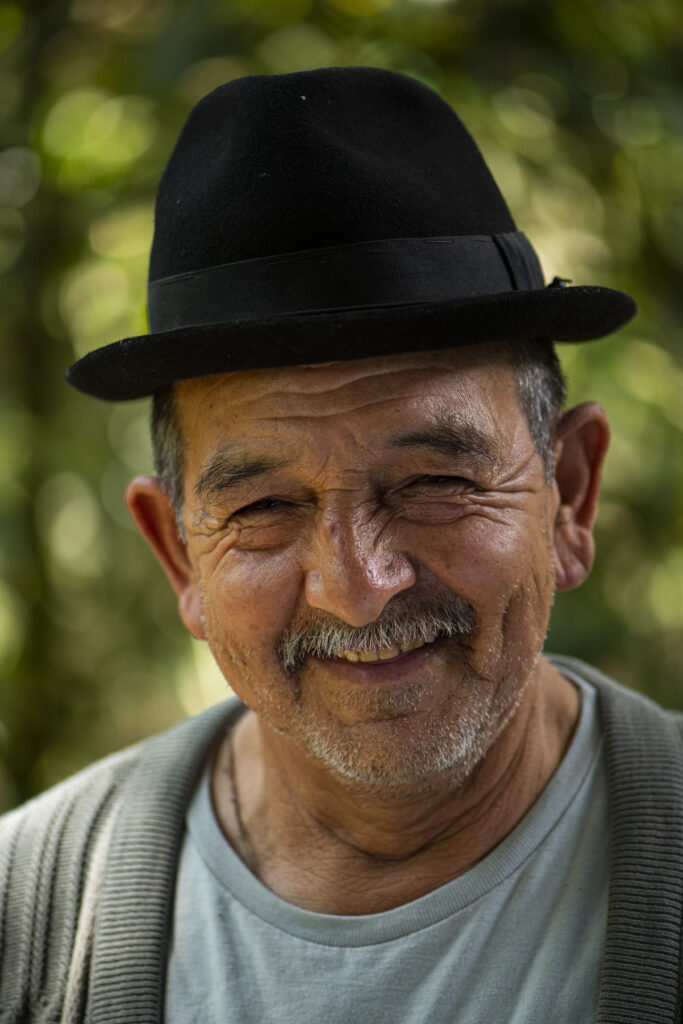 Smiling team member in Ecuador