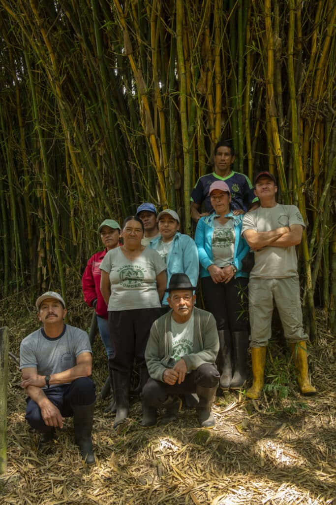 The team in Ecuador